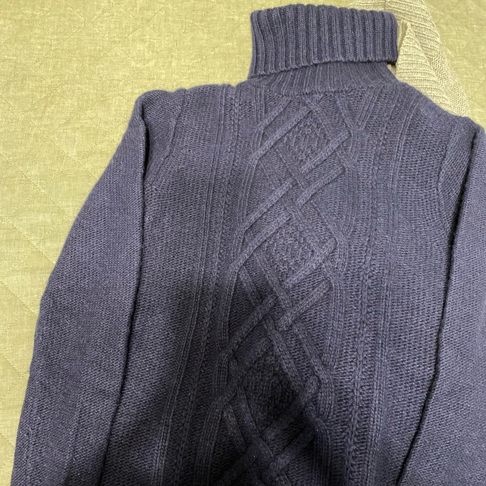 J. Crew Chunky turtleneck sweater